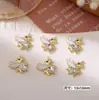 Celebridad de Internet Decoraciones 3D de Uñas de Unicornio Aleación Rhinestone Pegaso Adornos para Uñas DIY Accesorios para Uñas Portátiles Venta al por Mayor