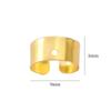 Qk170 Anillo de Aluminio de Hierro para Extensiones de Cabello Trenzas Rastas Accesorios de Joyería de Aleación de Zinc DIY Suministro Directo de Fábrica Colgante