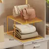 Armario divisor de capas para armario de dormitorio estante de almacenamiento apilable divisor de ropa artefacto de almacenamiento