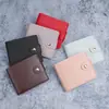 Cartera para Mujer, Estilo Corto, Multifuncional, Simple, Delgada, Estilo Hebilla, Portabilletes Plegable, Billetera Pequeña Compacta, Cartera, Portabilletes