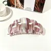 Pinza para el pelo de acetato hueco transfronterizo 2026 para recogido en la parte trasera de la cabeza, Pinza de pelo de garra de tiburón elegante transfronteriza 2026 para mujer