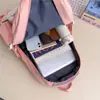 2025 Nuevo Estilo Mochila Escolar para Estudiante de Secundaria y Preparatoria Estilo Coreano para Campus con Gran Capacidad y Buen Aspecto