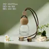 Frascos de Refil para Perfume de Carro, Frascos Vazios para Fragrância de Carro, Frascos Difusores Universais de Óleo Essencial com Tampas de Madeira, Acessórios para Pendurar, Venda por Atacado do Fabricante
