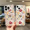 Adecuado para Apple 18Promax Casa de Café Navideña Funda Protectora Magnética para Teléfono Iphone16 Funda Dura 15 Nicho