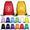 Bolsa con Cordón de Poliéster Mochila Personalizada con Cordón de Lona y Algodón Bolsa Deportiva de Tela Oxford para Guardar Pelotas Mochila Portátil