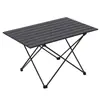 Mesa Dobrável de Liga de Aço Carbono para Aviação Feita Sob Medida Transfronteiriça, Mesa Mini Ultra Leve Portátil, Mesa Compacta para Camping e Churrasco para Viagens de Carro