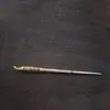 Grampo de cabelo minimalista de cobre com design de nuvem auspiciosa e cabeça de fênix, novo estilo chinês, grampo de cabelo esculpido, acessório de cabelo para Hanfu, acessório de cabelo estilo antigo, grampo de cabelo de cobre para pentear o cabelo