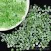 Jadeíta de alta qualidade com brilho verde, contas redondas não fluorescentes, joias de calcedônia para DIY no atacado, pulseira, colar, acessórios de contas espaçadoras de jade