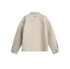 Ropa Vintage Yidao Otoño 2026 Nueva Tendencia Americana Estilo Old Money Cuadrado Corto Holgado Irregular Cremallera Chaqueta