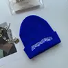 Sombrero de Punto Super Caliente Ins de Corea del Sur para Hombre Otoño e Invierno Vintage Bordado Sombrero para el Frío Primavera y Otoño Hip Hop Marca de Moda Sombrero de Lana Mujer