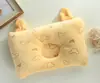 Almohada Cuadrada para Bebé con Orejas de Conejo Terciopelo Diamante Almohada Moldeadora Anti-Cabeza Plana para Bebé Almohada Multifuncional para Abrazar Recién Nacido