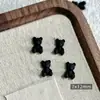Accesorios Clásicos para Uñas Negras Tendencia Moño Estrella Explosión Moño Flotante Corbata de Moño Decoraciones para Uñas Accesorios