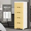 Estante de Almacenamiento Multicapa Tipo Cajón 37cm Cocina Plástico 20cm Espacio Estrecho Gabinete de Almacenamiento para Baño