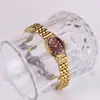 Reloj Mia Myar Correa de Acero Simple para Mujer Pequeño y Exquisito Ovalado Resistente al Agua Reloj de Cuarzo Esfera Pequeña para Mujer
