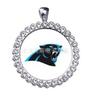 Venta Caliente Transfronteriza Deportes de EE. UU. NFL32 Equipo Rugby Carolina Panthers Equipo Collar Colgante