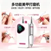 Lima de Uñas Eléctrica Portátil Profesional para Manicura Pedicura Removedor de Callos Molinillo de Uñas Multifuncional para Uso en Casa