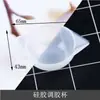 Pegamento de Cristal Casero Palillo Desechable para Mezclar Taza Dosificadora Taza Medidora Kit de Herramientas de Materiales para Joyería Hecha a Mano DIY