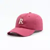 Gorra de Béisbol Casual de Moda Nueva con Forma de R, Gorra de Moda con Letras, Transpirable para Senderismo, Mismo Estilo que las Celebridades de Internet