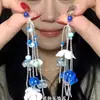 ¡Hermoso! Pendientes Brillantes y Coloridos de Primavera y Verano para Compartir, Adecuados para Viajes y Vacaciones, Pendientes de Botón Bohemios Súper Fotogénicos
