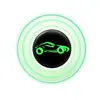 Pastilhas Anticolisão para Portas de Carro, Pastilhas Amortecedoras de Impacto para Portas de Carro, Pastilhas Amortecedoras Luminosas, Pastilhas de Amortecimento Redutoras de Ruído