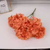 Paquete de 54 Piezas de Flor de Hortensia Artificial Paleta de Hortensia Boda Ramo Retro de Tela de Hortensia Color Otoño Hogar Exportación