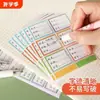 Pegatinas de nombres para niños, pegatinas de etiquetas autoadhesivas impermeables escritas a mano, marcadores lindos para los nombres y firmas de los estudiantes de primaria en libros y tazas