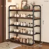 2026 Novo Modelo Rack de Armazenamento Estável para Entrada Interna Sapateira Entrada da Casa Armário de Sapatos Simples de Múltiplas Camadas