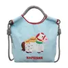 Bolsas de Tela Bordadas para Souvenirs al por Mayor, Bolsos de Mano de Moda para Regalo, Bolsos Cruzados Pequeños Lindos de Caballo para Teléfono, Bolsos Ligeros de Hombro