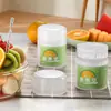 Garfos de Frutas Descartáveis, Grau Alimentício, Uso Doméstico, Palitos de Frutas Espessados, Garfos de Sobremesa Transparentes, Embalagem Plástica
