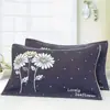 Toalla de Almohada Grande Algodón Par Tres Capas Gasa Adulto Cabeza de Almohada Pañuelo de Cabeza Remate Absorbente de Sudor Parejas Estilo Europeo Toalla de Almohada