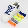 Cordones de Poliéster y Algodón Cuadrados de Color Sólido Kurokin Adecuados para Zapatos de Lona de los Años 70, Tenis, Zapatos Casuales, Cordones Decorativos