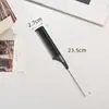 Pente para Cabeleireiro e Coloração de Cabelos Transfronteiriço Antiestático de Plástico Pente para Cabeleireiro Salão de Beleza Cauda com Agulha de Ferro Ferramentas de Corte de Cabelo para Barbearia