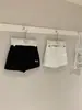 Wgwe9074 Guangzhou Shisanxing Verano Nuevo Estilo para Mujer Petites Falda-Línea A Cintura Alta Sueltos Pierna Ancha Pantalones Cortos de Mezclilla