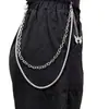 Cadena de Cintura Decorativa de Calavera Nueva Cadena Metálica Punk Hip-Hop Cadena para Pantalones de Hombre y Mujer Transfronteriza Europea y Americana Joyería Venta al por Mayor