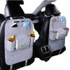 Bolsa de feltro para encosto de cadeira de carro, bolsa de armazenamento multifuncional para carro, bolsa de armazenamento para encosto de assento, bolsa de armazenamento para itens diversos, bolsa de pendurar