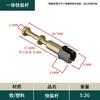 Conector Espessado Três em Um 15mm Fixação Sólida Roda Excêntrica Ferragens Móveis Ocultos Acessórios de Haste de Conexão de Instalação Rápida