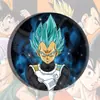 Insignia de barra de Wukong de Dragon Ball insignia Super Saiyan comercio transfronterizo suministro de comercio exterior barra de hojalata de anime