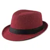 Sombrero de Jazz al por Mayor Moda Británica Sombrero de Copa para Hombre Sombrero Casual Sombrero de Viaje para Caballero Primavera Otoño Invierno Sombrero Vintage para Mujer