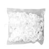 Semi-permanente tatuagem anel copo cor copo anel copo descartável silicone copo tatuagem copo sem ferimento agulha 100 pack