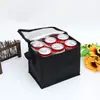 Bolsas térmicas aisladas de tela no tejida transfronterizas, loncheras portátiles, cajas para llevar y cajas para picnic al aire libre - Opciones de venta al por mayor y logo personalizado disponibles