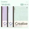 Caderno de Bolinhas Four Seasons Nianhua Keluli, Bloco de Notas Simples de Alto Valor, Caderno para Sala de Aula de Estudante