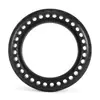 Acessórios universais para patinete elétrico M365 Pneu sólido de borracha à prova de explosão e absorvente de choque tipo favo de mel de 8,5 polegadas
