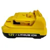 Adecuado para Batería de Litio Dewalti 12V Dcb120 Dcb120 Herramienta Eléctrica Taladro Batería