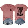 Comercio Exterior Transfronterizo de Amazon Caro Difícil y Moda de Verano Nueva Tendencia Ropa de Mujer de Manga Corta