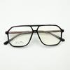 Gafas de miopía ultraligeras TR90 Road 5167, nuevas, de doble haz, cuadradas, retro, con montura de placa y pierna, venta al por mayor