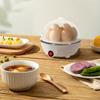 Mini Multi-funcional Egg Boiler Automatic Power-off Egg Steamer Egg Custard Household Egg Boiling Artifact Máquina de café da manhã pequena