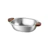 Tazón lindo de oso de acero inoxidable, tazón de arroz para niños, tazón pequeño para sopa anti-quemaduras para adultos, tazón de postre lindo estilo ins, tazón para comer