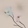 Accesorio de Hanfu de Gasa Estilo Antiguo con Gradiente de Doble Capa, Pasador para el Cabello de Disfraz Antiguo con Textura de Seda de Hada, Pasador de Mariposa de Alta Gama para Mujer