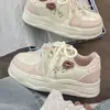 Zapatillas Blancas de Gato Lindas para Mujer 2026 Nuevas Versátiles de Nicho Planas Deportivas Estudiante Ligeras Casual Mocasines