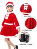 Ropa de Papá Noel transfronteriza para hombres y mujeres, ropa infantil, ropa de lana navideña, ropa infantil, ropa de vestir